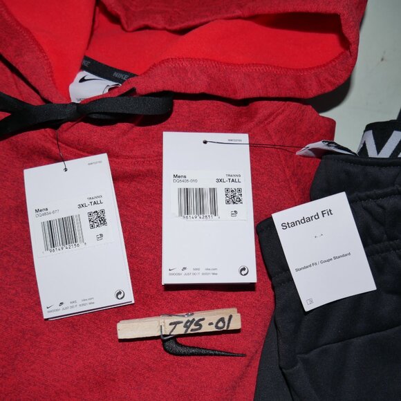 Nike Therma-Fit 2 PC Sweatsuit Men's Size 3XLT Fleece Tracksuit Gift Set NWT - Picture 2 of 13